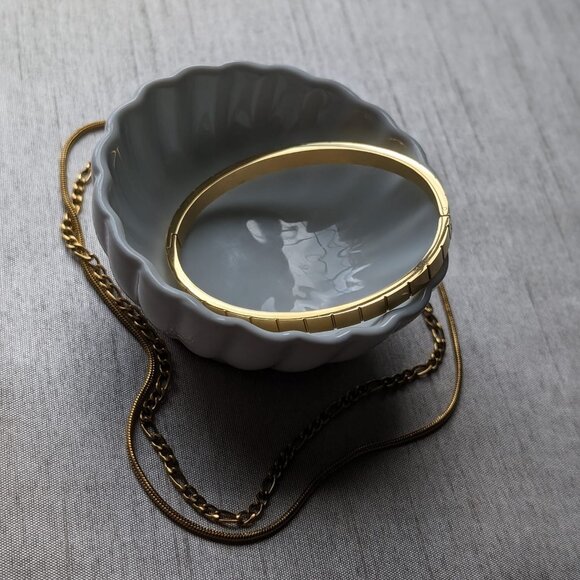 Waterproof Gold Jewelry Tarnish Free 18k Gold PVD Plated - Meivim Dia Bracelet - Picture 7 of 8